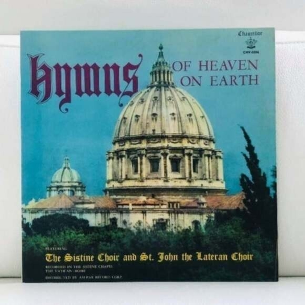LP Coro Della Cappella Sistina – Hymns of Heaven on Earth Vinyl Record